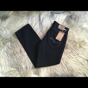 Vertical Vintage Wash Black Jeans 32/30